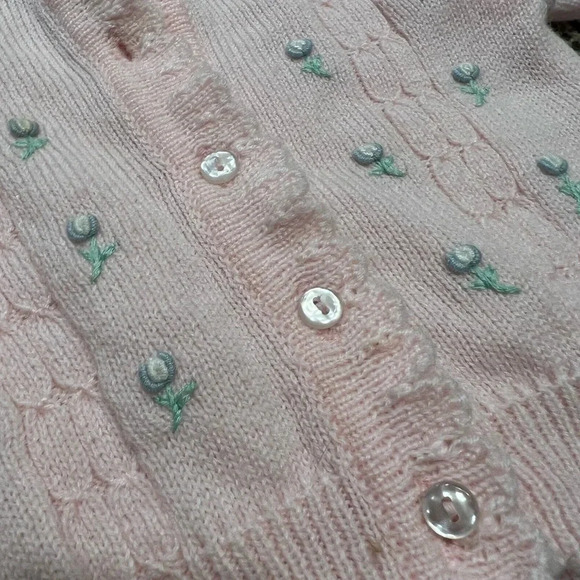 Tiny Togs Sweater with Flowers - Picture 6 of 6